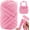 Pink, variant on Flesh Pink Chunky Yarn for Hand Knitting Blanket, 1.1lbs/20.8yd Thick Striped Tube Jumbo Tubular Arm Bag, Pet Bed, Rugs, Home Decorations 20.8yd / 1.1lbs