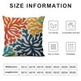 thumbnail image 5 of JEUXUS  Boho Abstract Matisse Throw Pillow Covers  Soft Tufted Colorful Pillow Covers Mid Century Aesthetic Art Modern Boho Pillows Decorative Throw Pillow Case for Couch Living Room Bed, 5 of 5