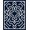 Blue, Pattern 3, variant on ODIKA 4' x 6' Machine Washable Non-Slip Area Rug, Geometric Diamond High Traffic Rug, Beige, 532171