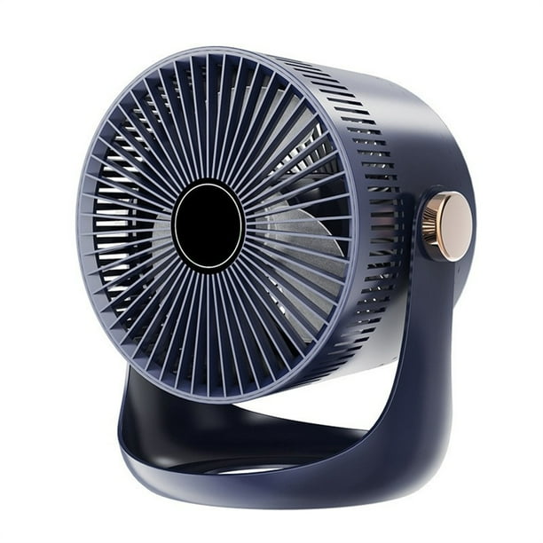 Billuyoard Ventiladores eléctricos silenciosos Ventilador de circulación de aire Herramientas de enfriamiento montables Dormitorio Electrodomésticos Azul
