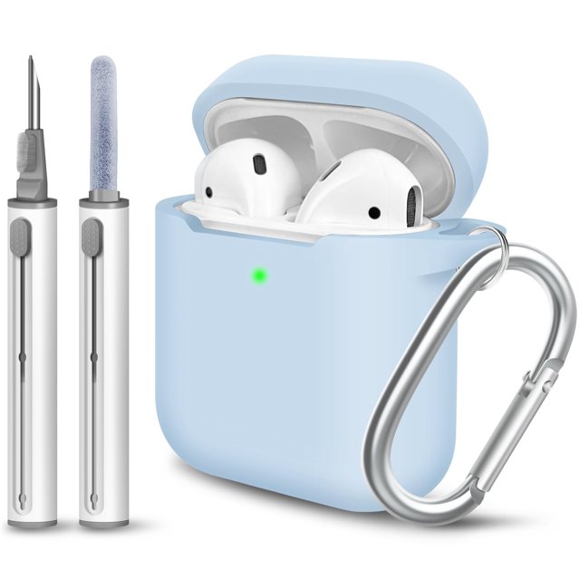 Funda de silicona suave Woyinger para AirPods 1st 2nd