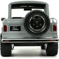 thumbnail image 5 of 1973 Ford Bronco Pickup Truck Gray with Black Stripes with Extra Wheels "Just Trucks" Series 1/24 Diecast Model Car by Jada, 5 of 6