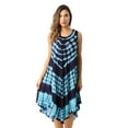 thumbnail image 2 of Riviera Sun Dress Dresses for Women (Turquoise / Navy, Small), 2 of 4