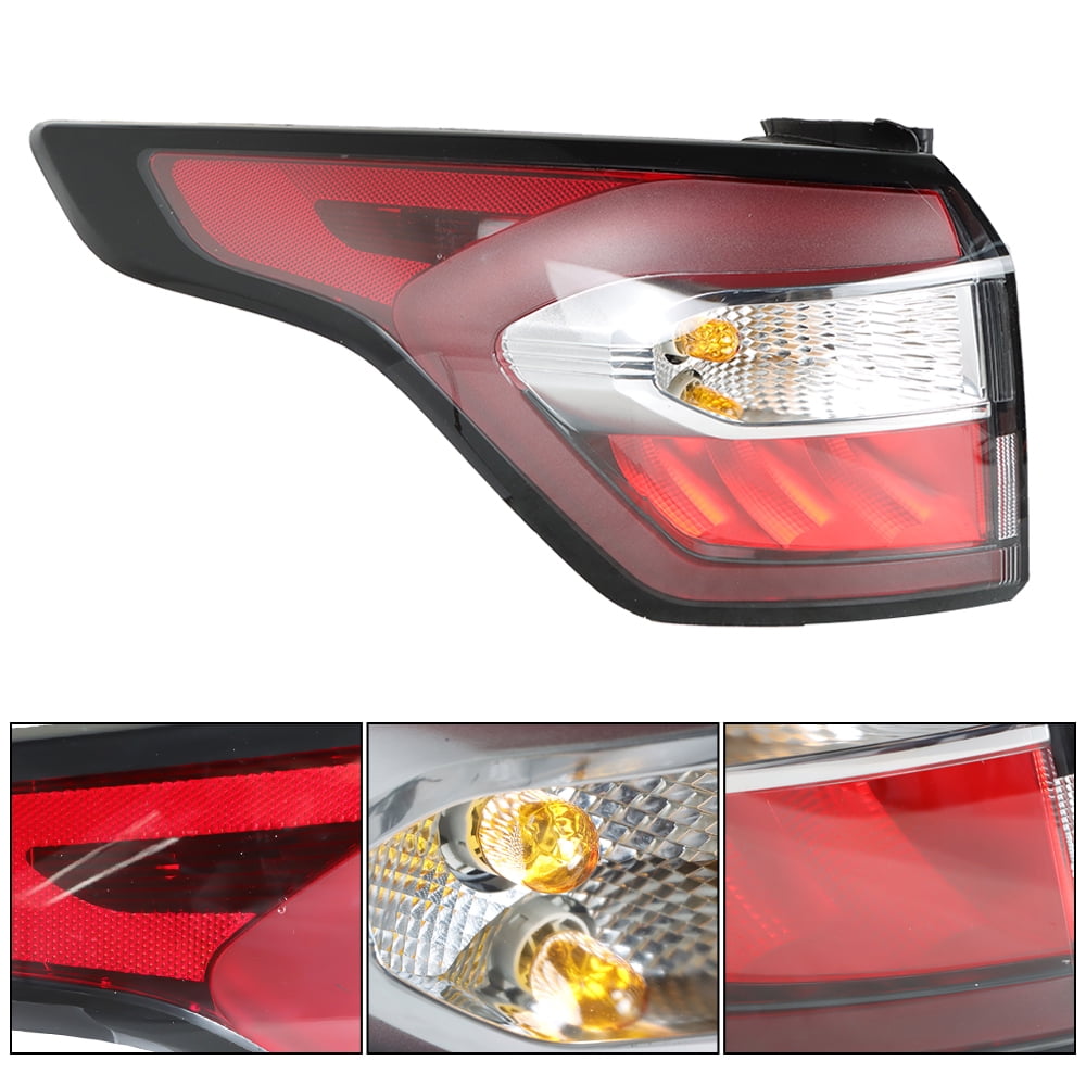 LABLT Left Side Outer Tail Light Assembly for 2017-2019 Ford Escape Kuga Driver Side Rear Brake Lamp with Blub GNT56215209