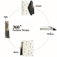 thumbnail image 4 of GAEKEAO Small Womens Wallet RFID Blocking Bifold Card Holder Tassel Vegan Leather Wallets Cute Pattern with Zipper Pocket, 4 of 6