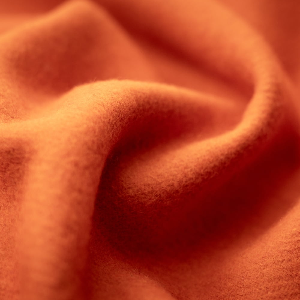 Arcturus Military Wool Blanket - 4.5 lbs, Warm, Thick, Washable, Large 64" x 88" - Great for Camping, Outdoors, Sporting Events, and Survival Kits (Ember Orange)