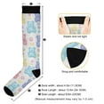 thumbnail image 3 of FORMRS Womens Knee High Socks Casual Long Thick Travel Daily Wear, 1 Pair, Colorful Gummy Bears Pattern, 3 of 6