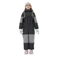 thumbnail image 3 of XIMIN Snow Suit for Girls One Piece Snowsuit Waterproof Insulated Waterproof Winter Overalls Snowboarding Ski Suits Coats Jumpsuits Outdoor Snowsuit, 3 of 8