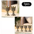 thumbnail image 4 of Copas de cóctel reutilizables de aleación de Zinc Vintage duraderas, 4 of 8