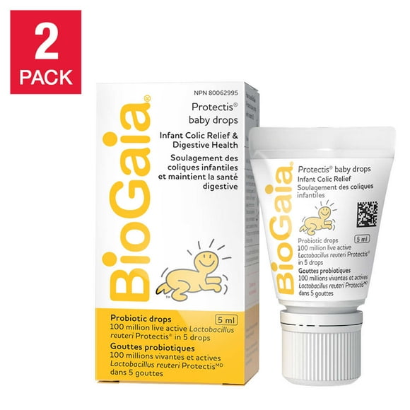 BioGaia Gouttes Probiotiques 2 x 5 mL