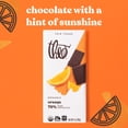thumbnail image 3 of Theo Chocolate Organic Orange 70% Dark Chocolate Bar, 3 Ounce Bar, 12 Pack, 3 of 5
