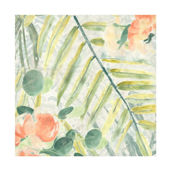 June Erica Vess 'Palm Garden II' Canvas Art