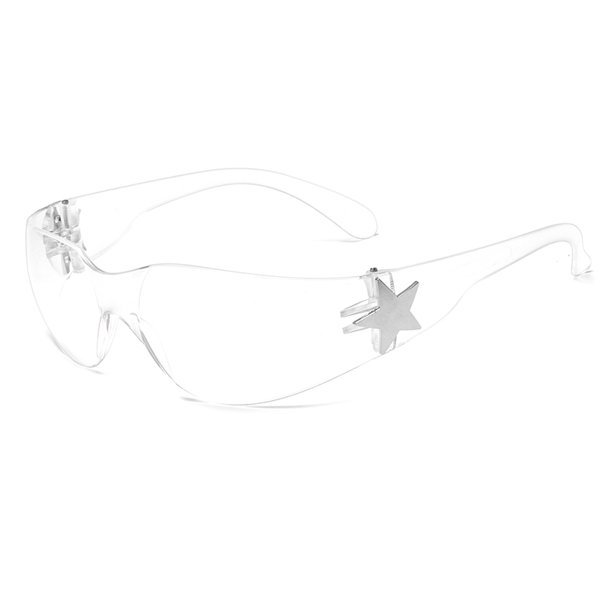 Gafas de sol deportivas de lujo para mujer y hombre, lentes de una pieza, estilo Punk, diseñador de marca, Y2K, UV400