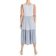 thumbnail image 2 of Max Studio Women's Sleeveless Midi Empire Jersey Dress, 2 of 3