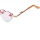 thumbnail image 3 of Moda Pierna Dorada Sin Marco Gafas Anteojos para, 3 of 6