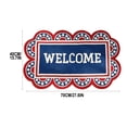 thumbnail image 3 of s Bedroom Area Rug 70x40 cm, Cute Irregular Shape Floor Mat for Bathroom, Bedroom, Decor with Non-Slip Backing, Machine Washable, 3 of 5