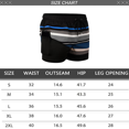 thumbnail image 2 of CASELAND Men's Swim Trunks with Compression Liner 2 in 1 Quick Dry Swimming Shorts, Black Stripes S, 2 of 8