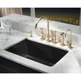 thumbnail image 7 of Rohl 6307 Allia 31-5/8" Undermount Single Basin Fireclay Kitchen Sink - Grey, 7 of 7