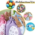thumbnail image 6 of Dalrosia 12PCS Easter Burlap Bags with Drawstrings Bunny Linen Goody Gift Bags with Double Jute Drawstrings Easter Bags Burlap Easter Bunny Bags for Easter, 6 of 6