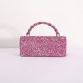 thumbnail image 1 of LNGOOR Fashionable And Delicate Rhinestone Decorated Clutch Bag With Handle And Shoulder Strap For Evening Tready Bride BagTready Bride Bag  Perfect For Party Wedding  Prom Dinner/Banquet, 1 of 7