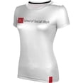 thumbnail image 2 of Women's ProSphere White Boston University School of Social Work T-Shirt, 2 of 3