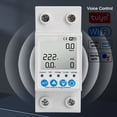 thumbnail image 3 of Labymos Tuya WiFi Intelligent Leakage Protecting Switch Current Voltage Monitoring Circuit Breaker Timer Function Power, 3 of 8