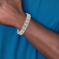 thumbnail image 6 of Stainless Steel Bracelet Men's Link, Other 12 mm 8.5 in Chisel Polished Link, 6 of 6