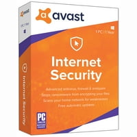 Avast Internet Security 2018, 1 PC, 1 Year