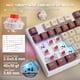 thumbnail image 5 of Teclado para juegos Redragon K668 con cable y RGB, 108 teclas, 4 teclas de acceso rápido adicionales, conector intercambiable en caliente mejorado, espuma insonorizante y teclas con temática navideña, 5 of 9
