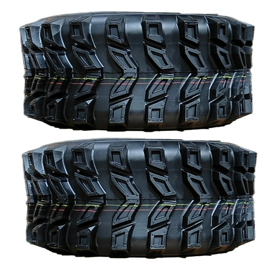 Horseshoe 2 Tires 16x6.50-8 16x6.5-8 6Ply Heavy Duty Super Trac Lawn Mower & Tractor Tires T129
