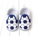 thumbnail image 5 of Siilsaa Kids Shoes Unisex Baby Shoes Slip On First Walking Shoes Toddler Casual Sneaker Crib Shoes Blue,6, 5 of 9