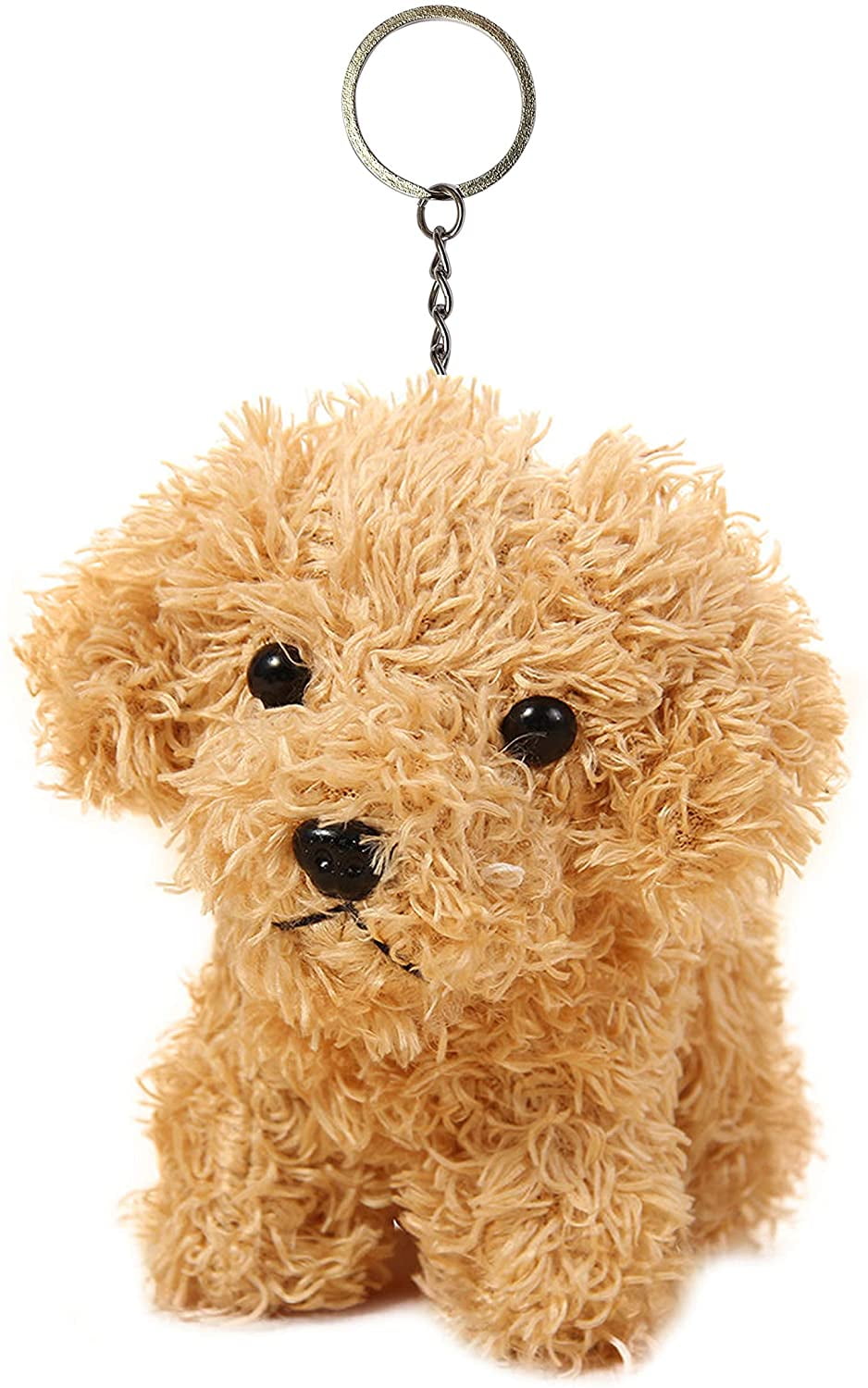 Cute Stuffed Animal Dog Toy Plush Animal Keychain, Fashion Accessory