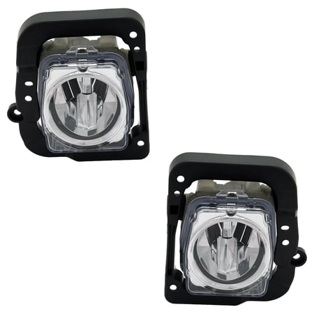 New Front Left and Front Right Fog Light Compatible With Acura MDX SH-AWD 6 Cyl 3.5L MDX Base 6 Cyl 3.5L 2014-2016 By 33900TZ6H01 AC2593112 AC2592112 33950TZ6H01