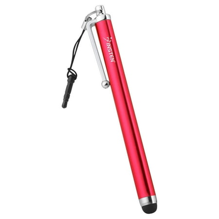 Insten Red Touch Screen Stylus Pen for iPhone 6 6+ 6S iPad / Samsung Galaxy Tab Tablet S5 S4 S3