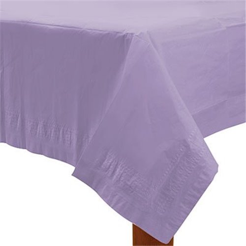 Amscan Disposable 3Ply Paper Table Cover, 1 Piece, Made from Paper