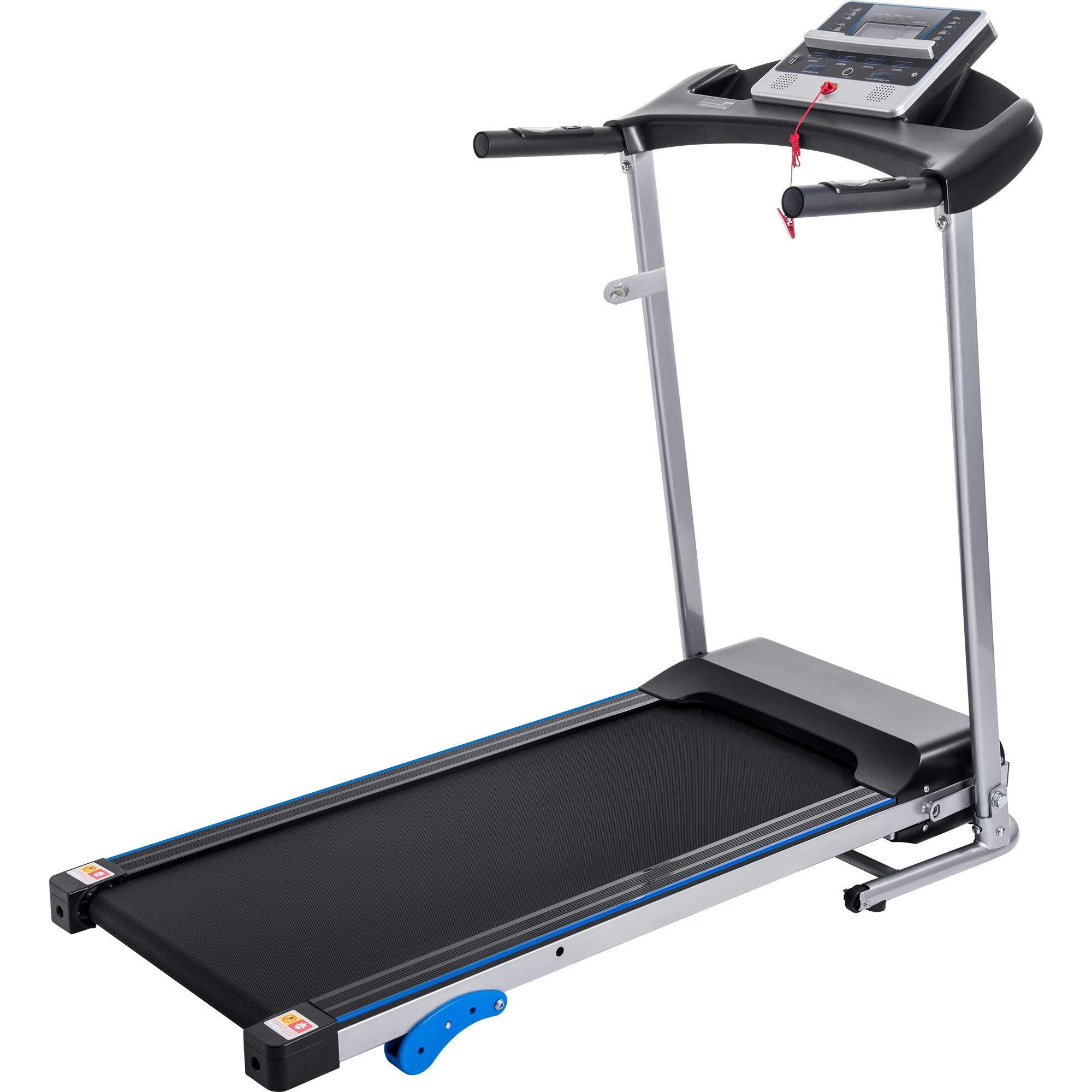 Folding Exercise Treadmills with 15.7'' Wide Tread Belt, SEGMART