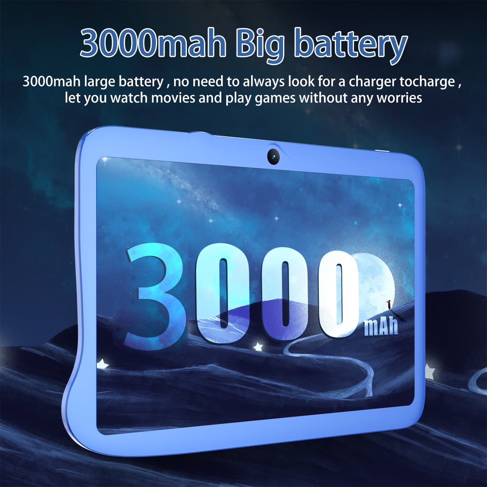 VBVC Tablet Laptop,Hd Tablet Wifi Bluetooth Android Voice Call Game Tablet,7Inch Ips Display Screen,Wifi,2Gb Ram+16Gb Rom,3000Mah,Android 5.1 System