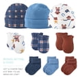 thumbnail image 4 of The Peanutshell Newborn Layette Gift Set for Baby Boys or Girls, Blue Red Yellowstone, 16 Essential Pieces, 0-3 Months, 4 of 6