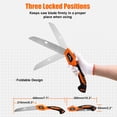 thumbnail image 5 of TOPSHAK TS-DS2 8-Inch Folding Saw SK-5 Carbon Steel, Safe Storage, for Cutting Timbers, Garden Pruning, Bamboo, PVC/ ABS Pipes, 5 of 9