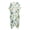 Cacti Bloom Pattern, variant on Polyester Women's Kimono Cardigan Cover Up for Resort Loose Comfortable Tropical Star