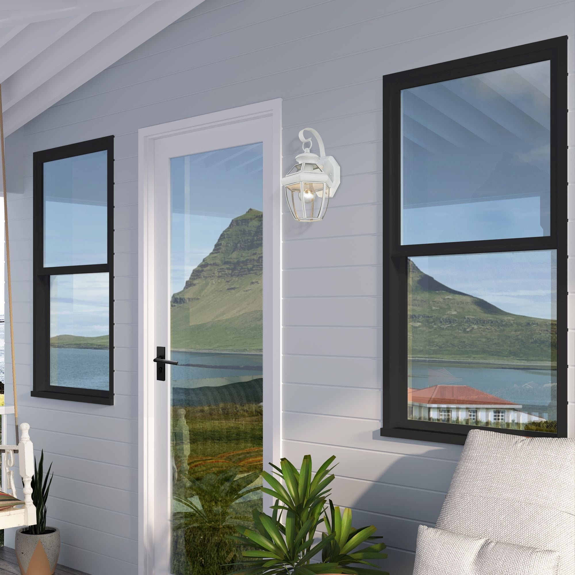Livex Lighting - Monterey - 1 Light Outdoor Wall Lantern in Traditional Style -