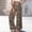 Leopard Print, variant on Pants For Women Loose Fit Printed Palazzo Pants Elastic Drawstring Waist Summer Vacation Trousers With Pockets Black XXL