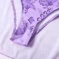 thumbnail image 7 of Womens Swimdress Women's Print Floral Swimdress Swimsuits Tropical Beach Pool Swimwear Skirted Monokini with Control Swimdress Purple XL, 7 of 7
