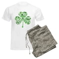 thumbnail image 6 of CafePress - St Paddys Day Shamrock Men's Light Pajamas - Men's Light Loose Fit Cotton Pajama Set, 6 of 7