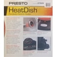 Presto Heat Dish Plus Parabolic Electric Heater, Black