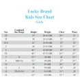 thumbnail image 3 of Lucky Brand Girls 7-16 Youth Zoe 5-Pocket Skinny Fit Stretch Denim Jeans (Blue, 7), 3 of 3