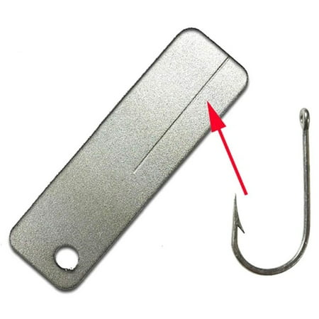- Nicesee Portable Mini Fish Hook Nail Keychain Knife Sharpener