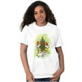 thumbnail image 5 of Baby Angels Decorating Christmas Tree Women's Graphic T Shirt Tees Brisco Brands S, 5 of 5