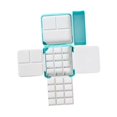thumbnail image 4 of Paleta acuarela vacía, set acuarela bolsillo con 24 cuadrículas, compacta, viaje, con tapa, bandeja para mezclar pintura para adultos, 4 of 8