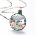 thumbnail image 6 of Alpaca Necklace Personalized Custom Photo Round Pendant Adjustable Stainless Steel Necklaces with Gift Box for Men Women Mothers Valentine's Jewelry Gift, 6 of 6